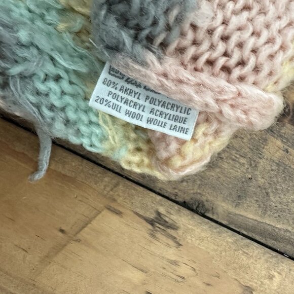VTG 90's Pastel Wool Blend H&M Hennes & Mauritz Sweater, Sz: Small. #12 - Picture 2 of 4